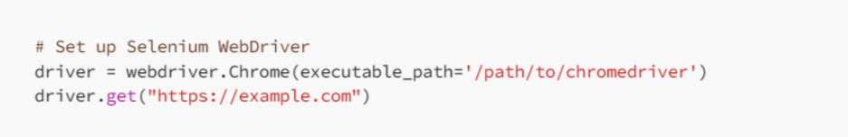 Setup Selenium WebDriver