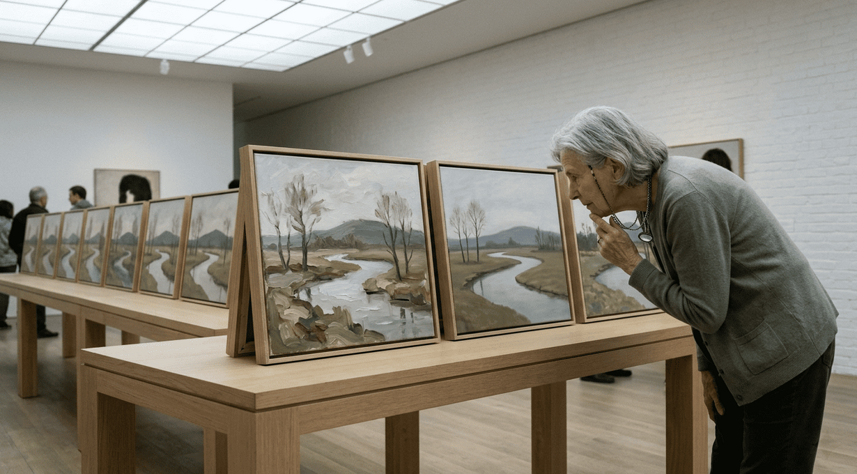 Comparing similar artworks