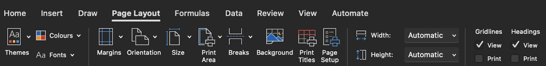 Check your print settings
