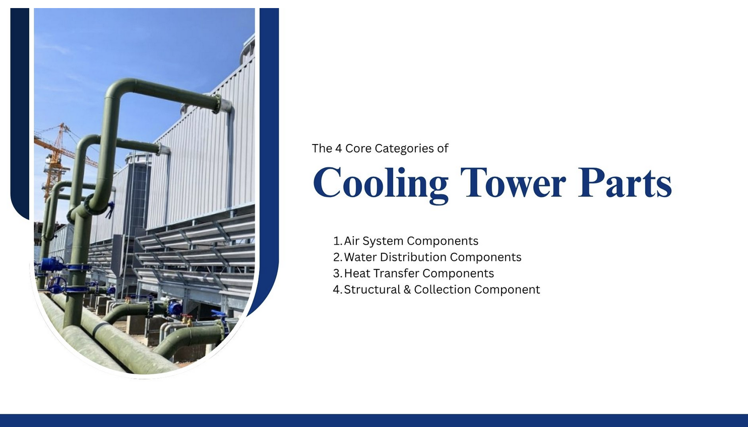 The 4 Core Categories of Cooling Tower Parts