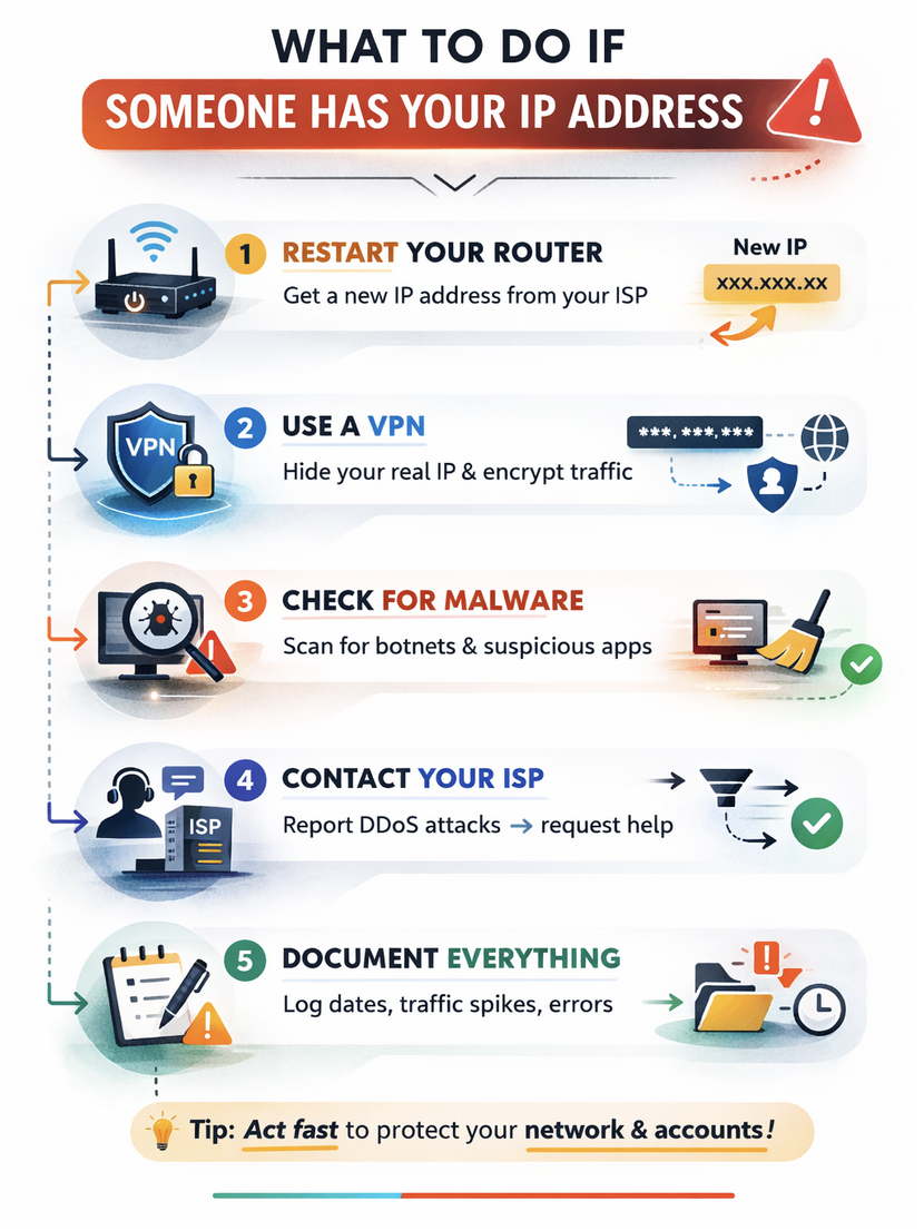 5 Steps to Take If Your IP Is Exposed