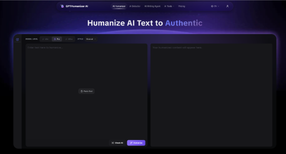 Humanize AI Text to Authentic