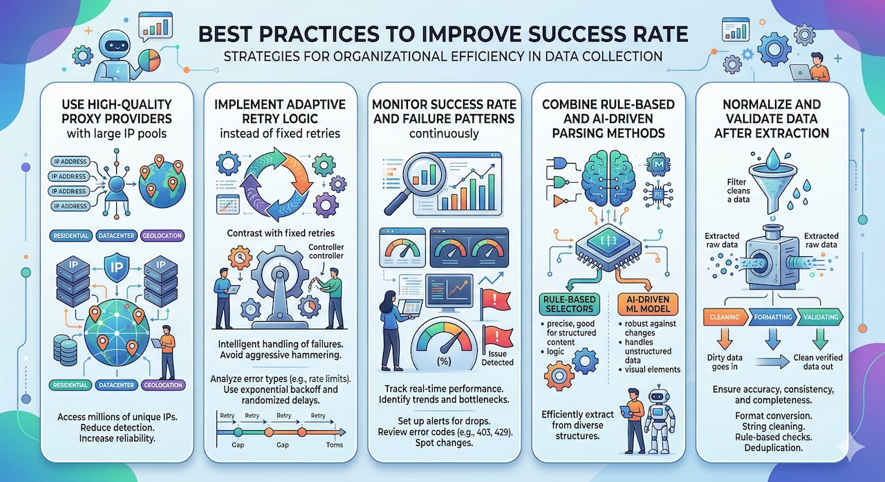Best Practices to Improve Success Rate