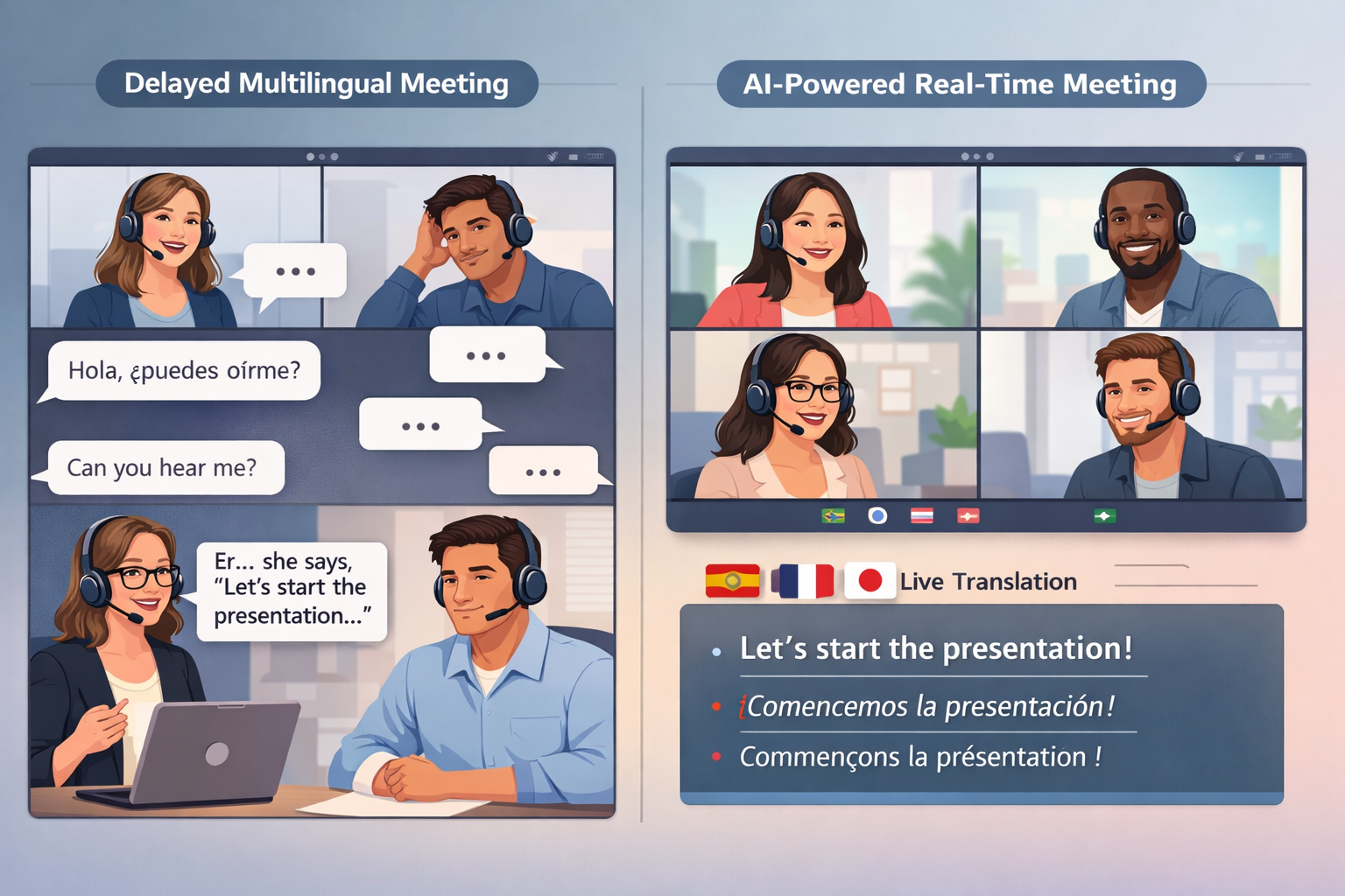 AI Powered Real-time Meeting