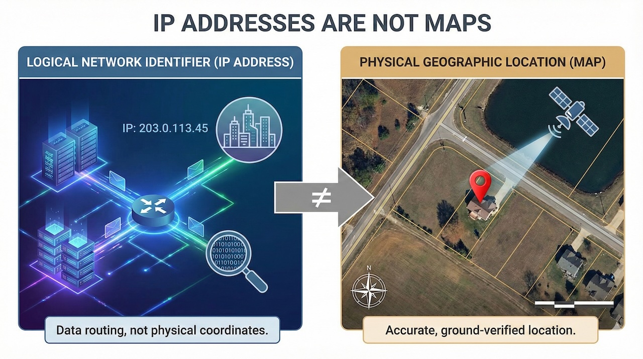 IP Addresses Are Not Maps