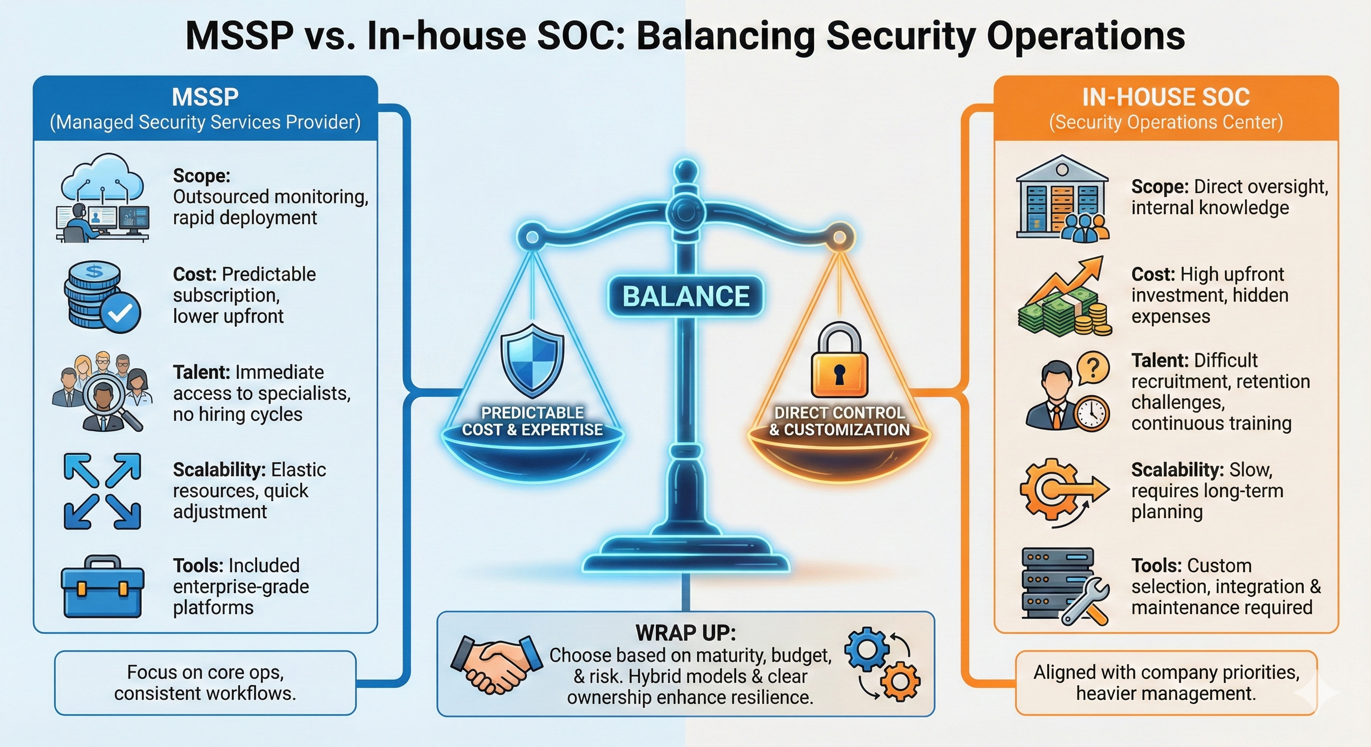 MSSP vs In-House SOC