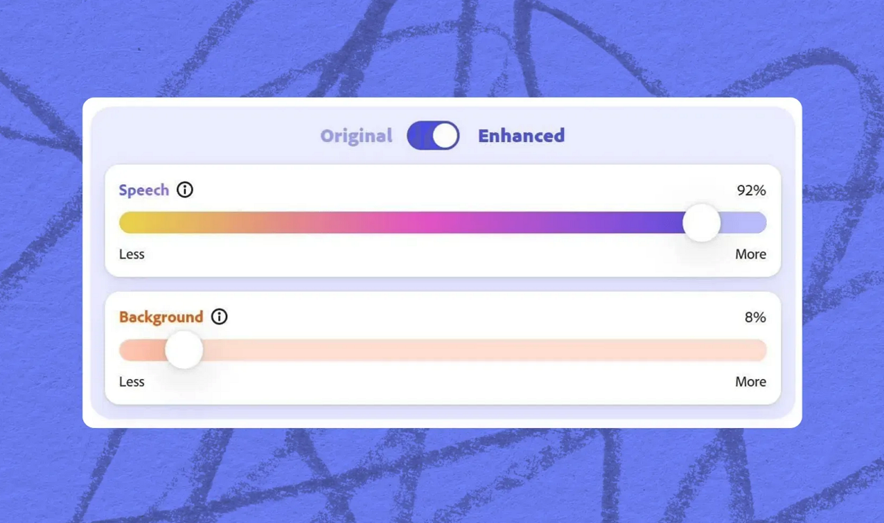Adobe Podcast Enhance