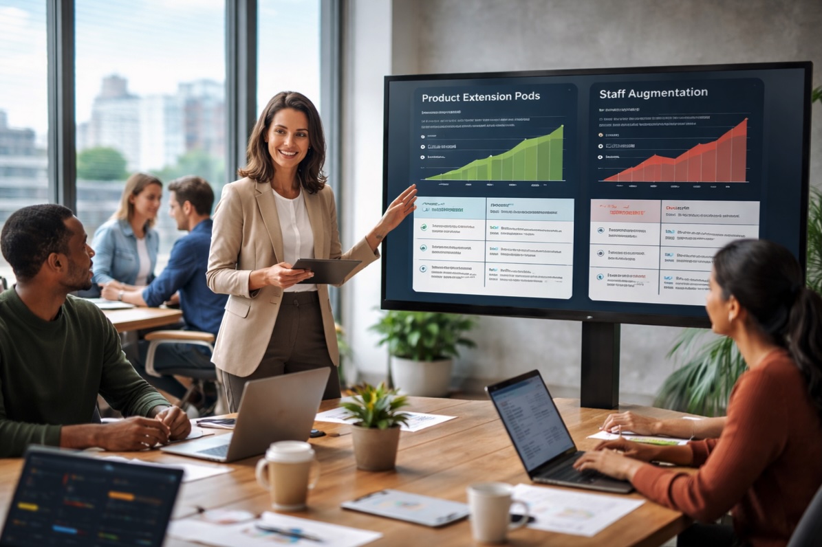 Product Extension Pods vs. Staff Augmentation