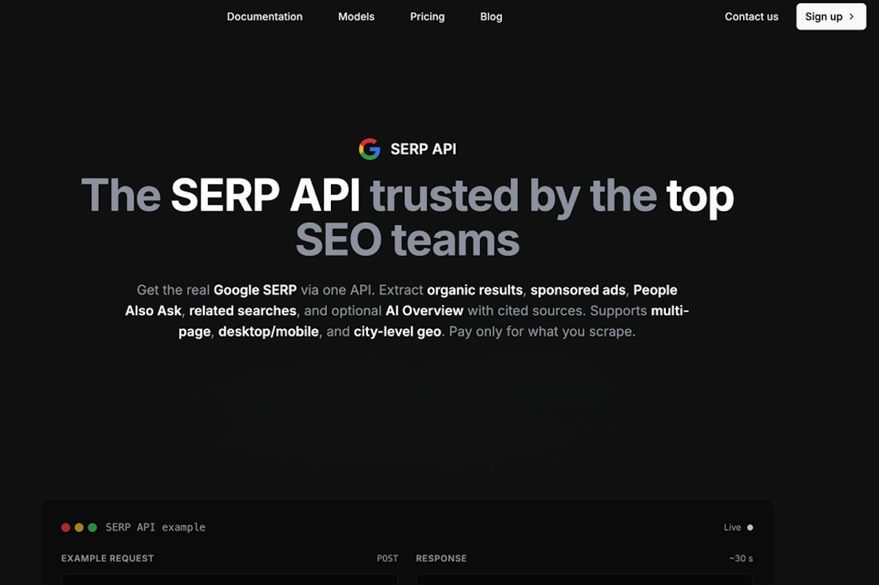 Serp scraper