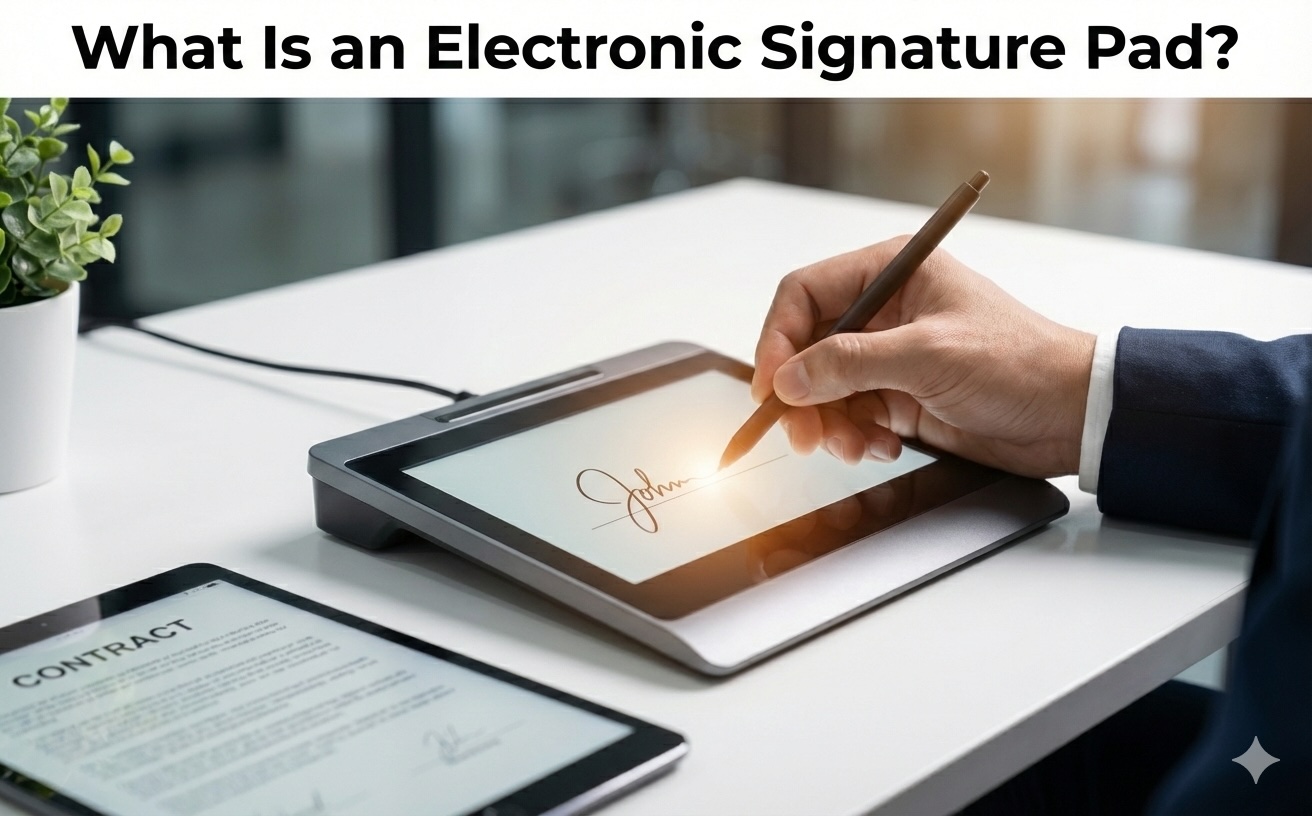 Electronic Signature Pad