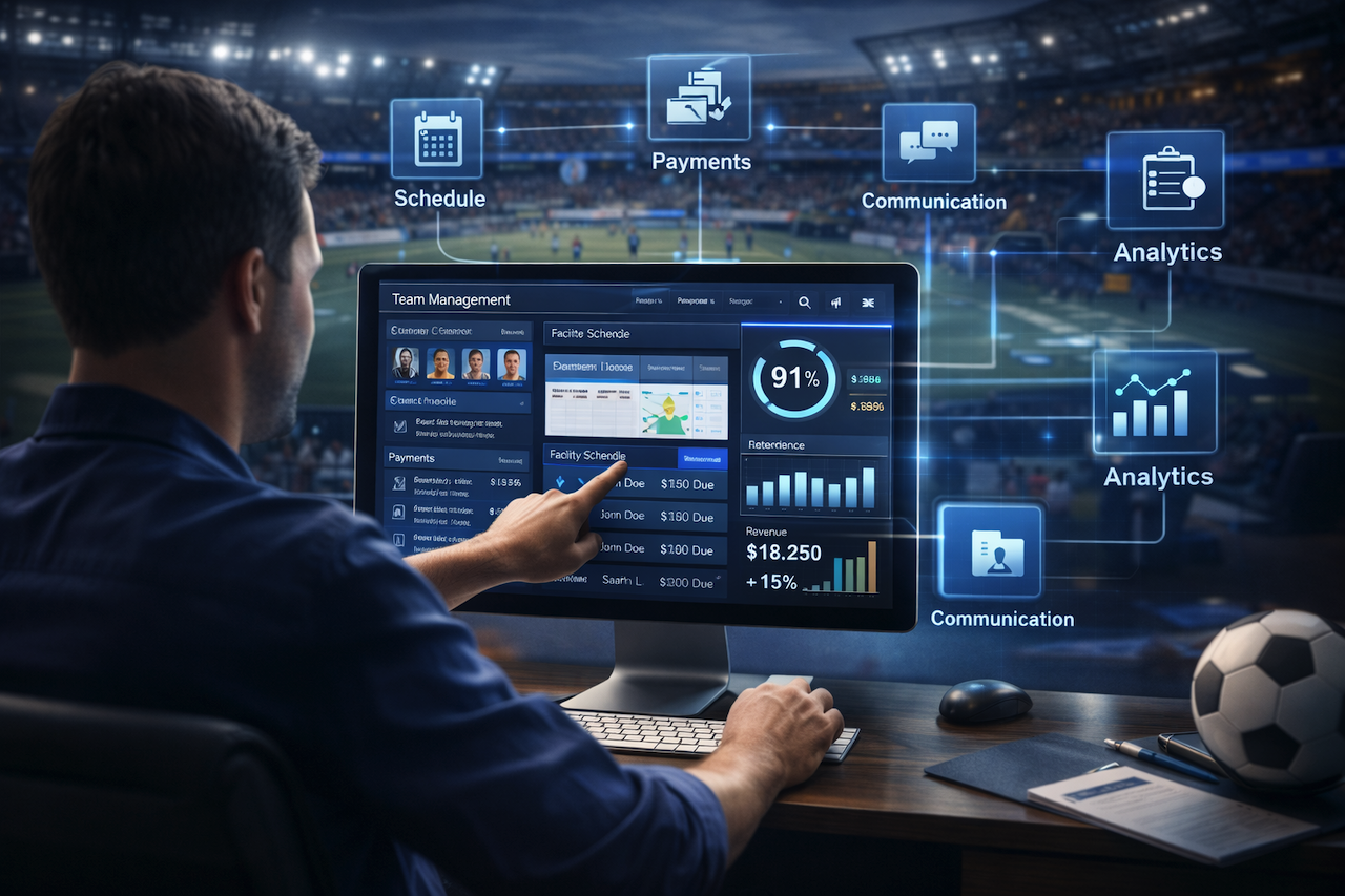 Sports organization software