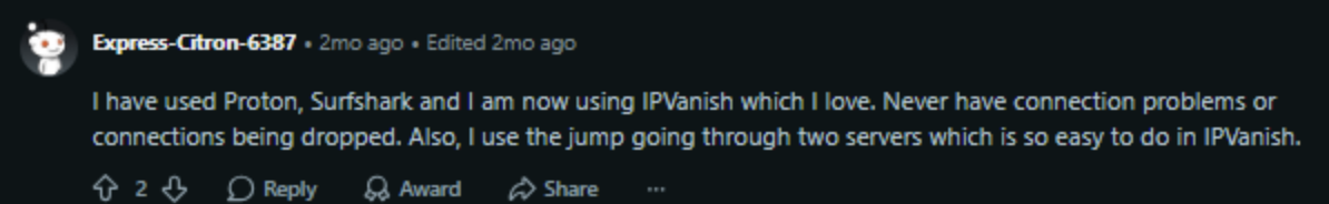 VPN Reddit Thread