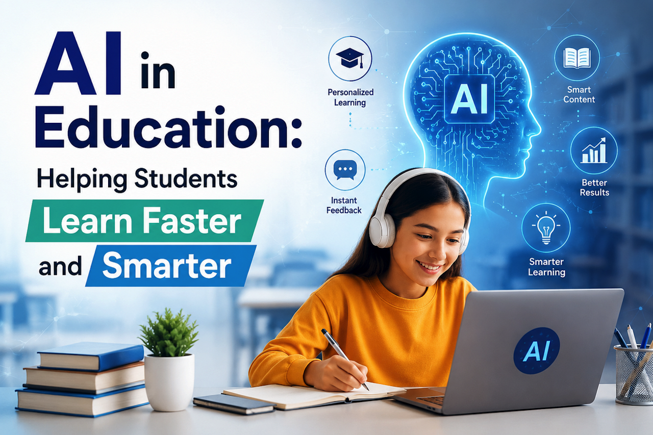 AI in Education: Helping Students Learn Faster and Smarter