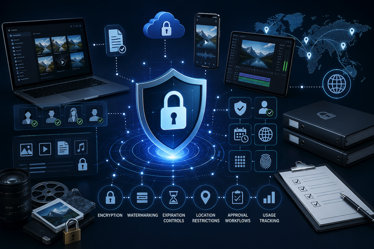 Digital rights management protecting media across platforms and devices