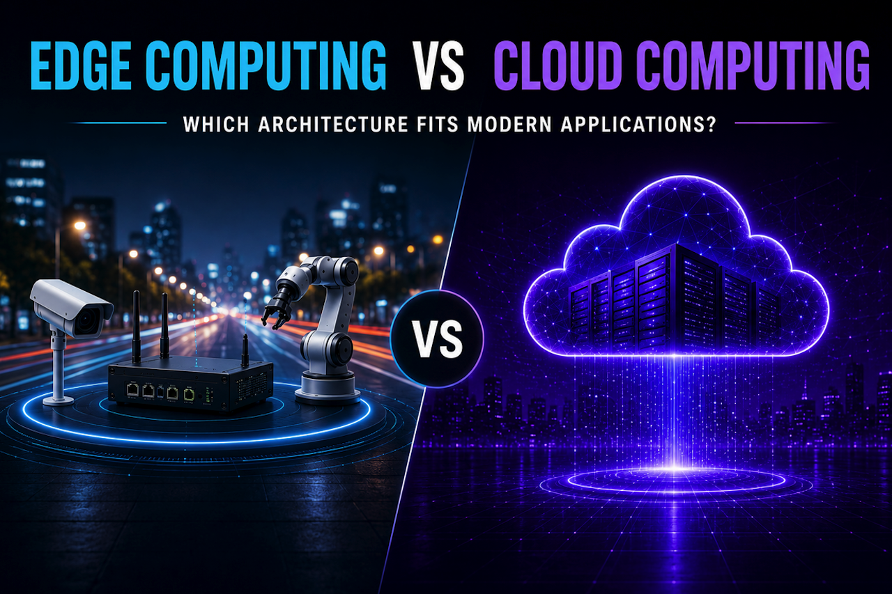 Edge Computing vs Cloud Computing: Which Architecture Fits Modern Applications?