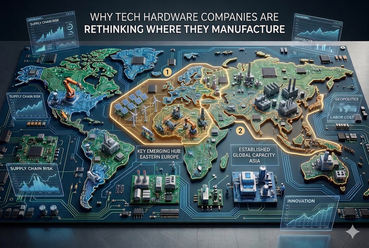 Top Manufacturing Choices for Tech Hardware Production