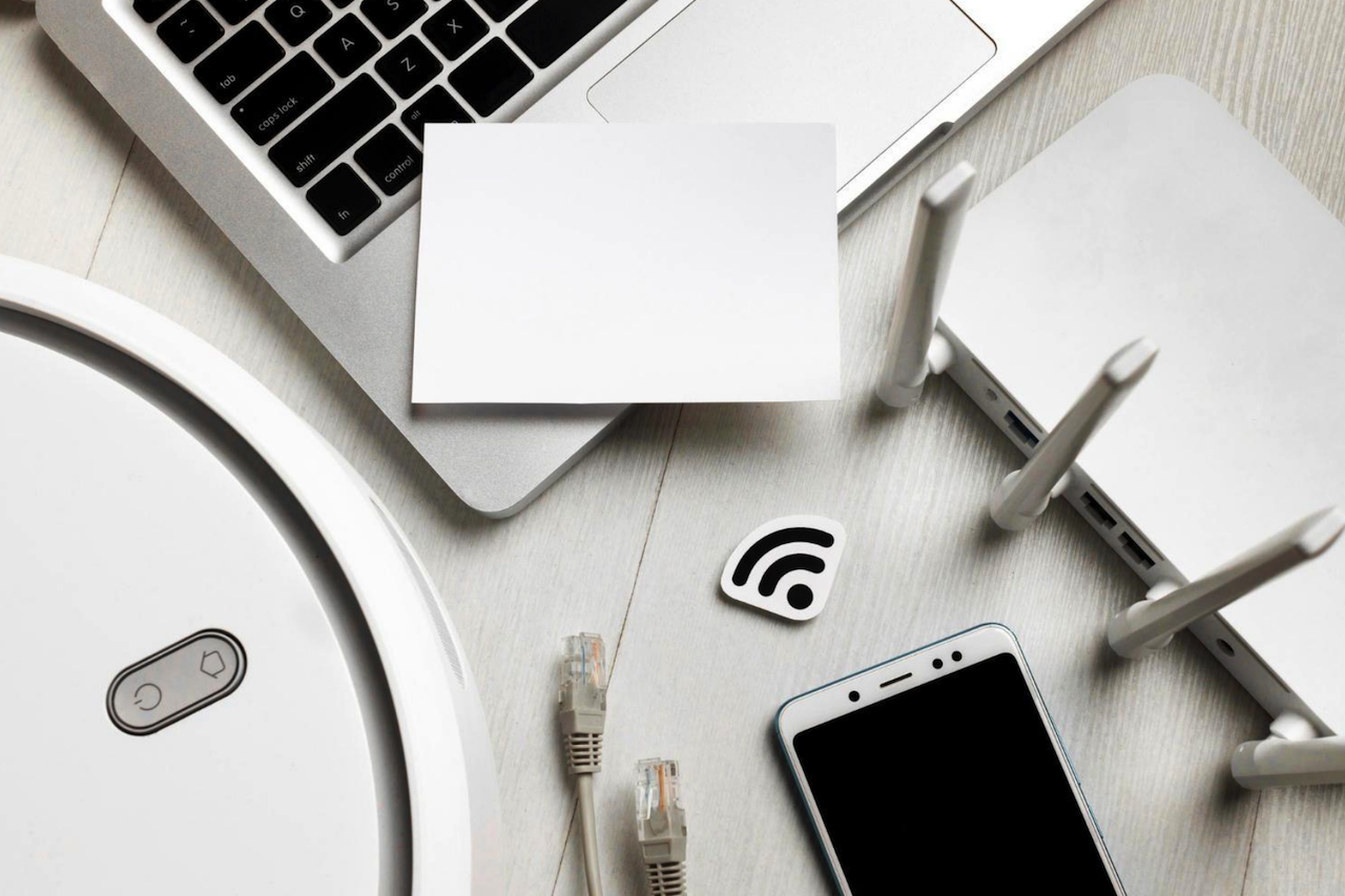 Connected home and office devices with Wi-Fi network setup