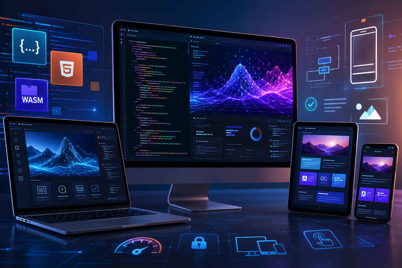 Responsive web technologies across multiple devices