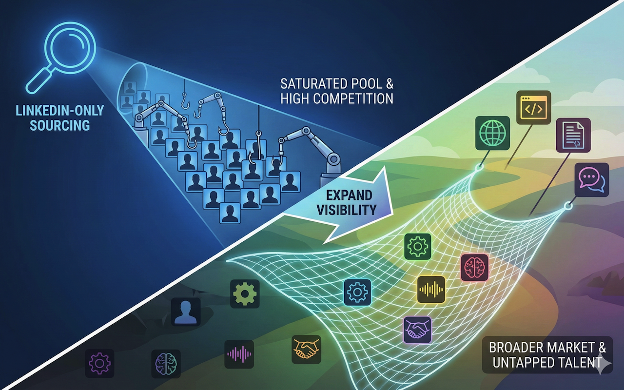 Why Relying Only on LinkedIn Is Costing Recruiters Top Candidates