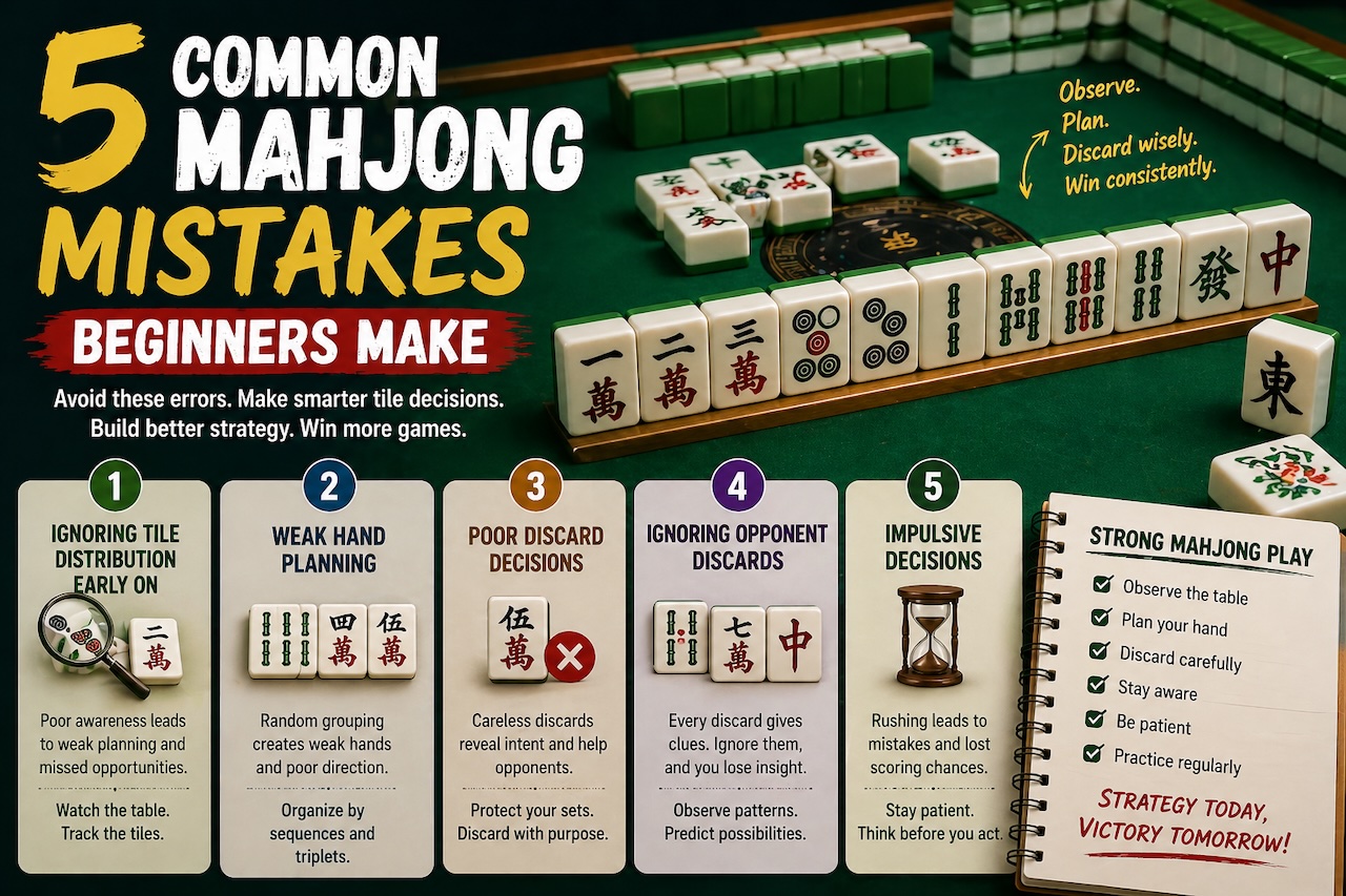 Mahjong Common Mistakes