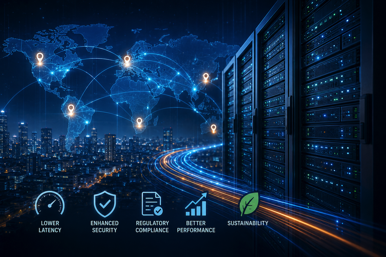 Global server network infrastructure
