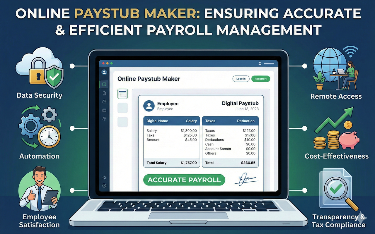 Online Paystub Makers