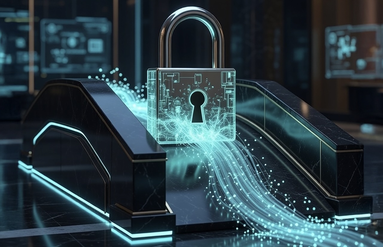 Cybersecurity Padlock