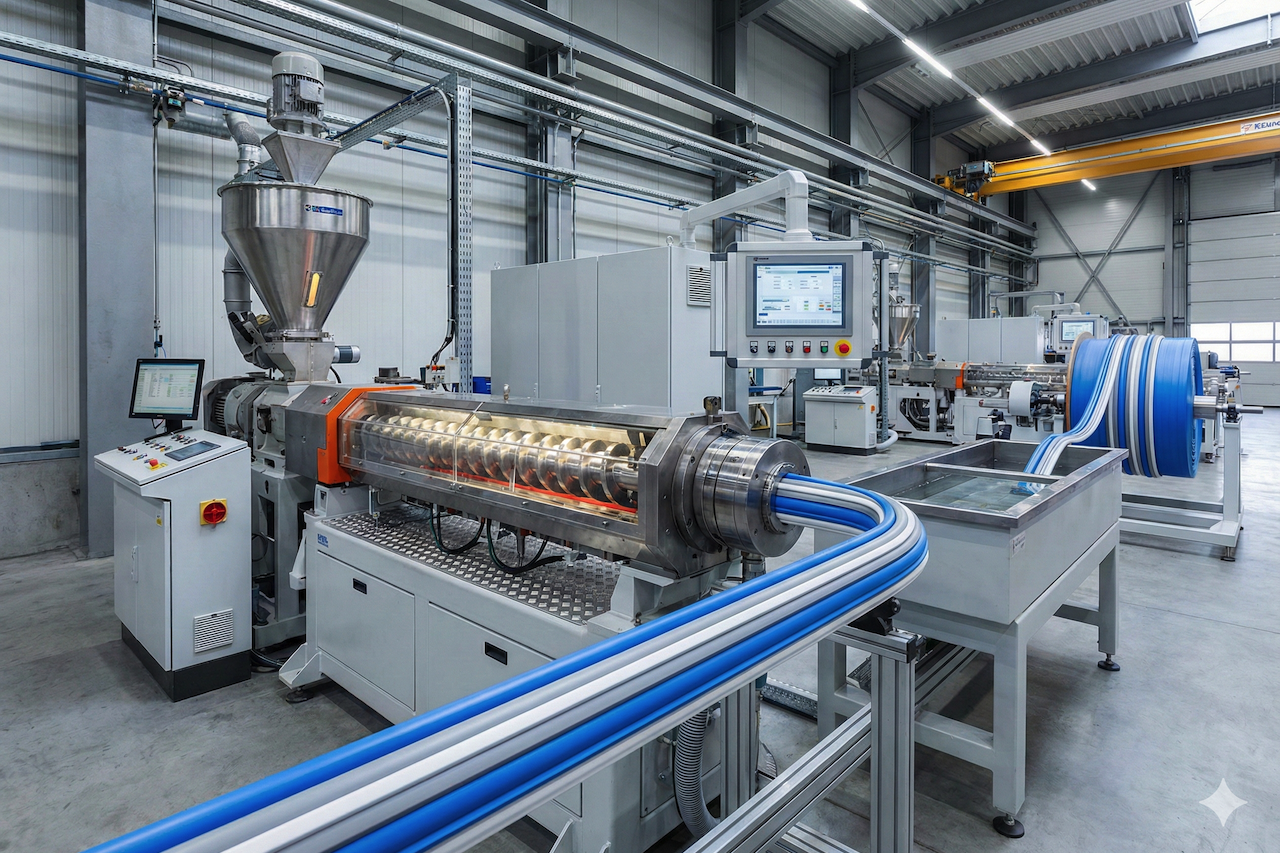 Plastic Extrusion Machine