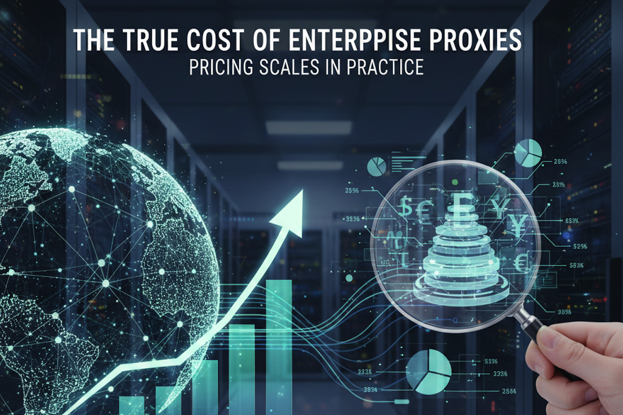 The Real Cost of Enterprise Residential Proxy Pricing