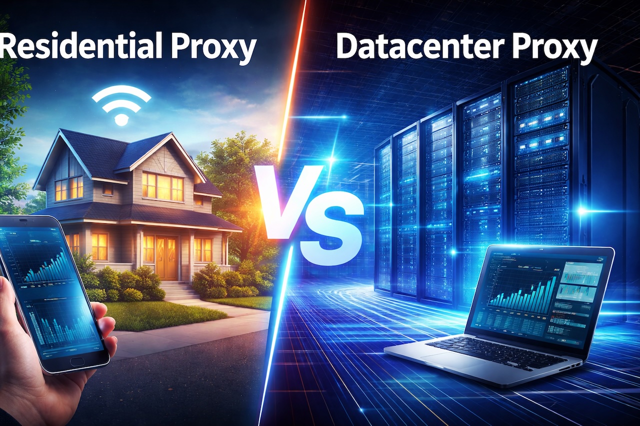 Residential vs. Datacenter Proxy