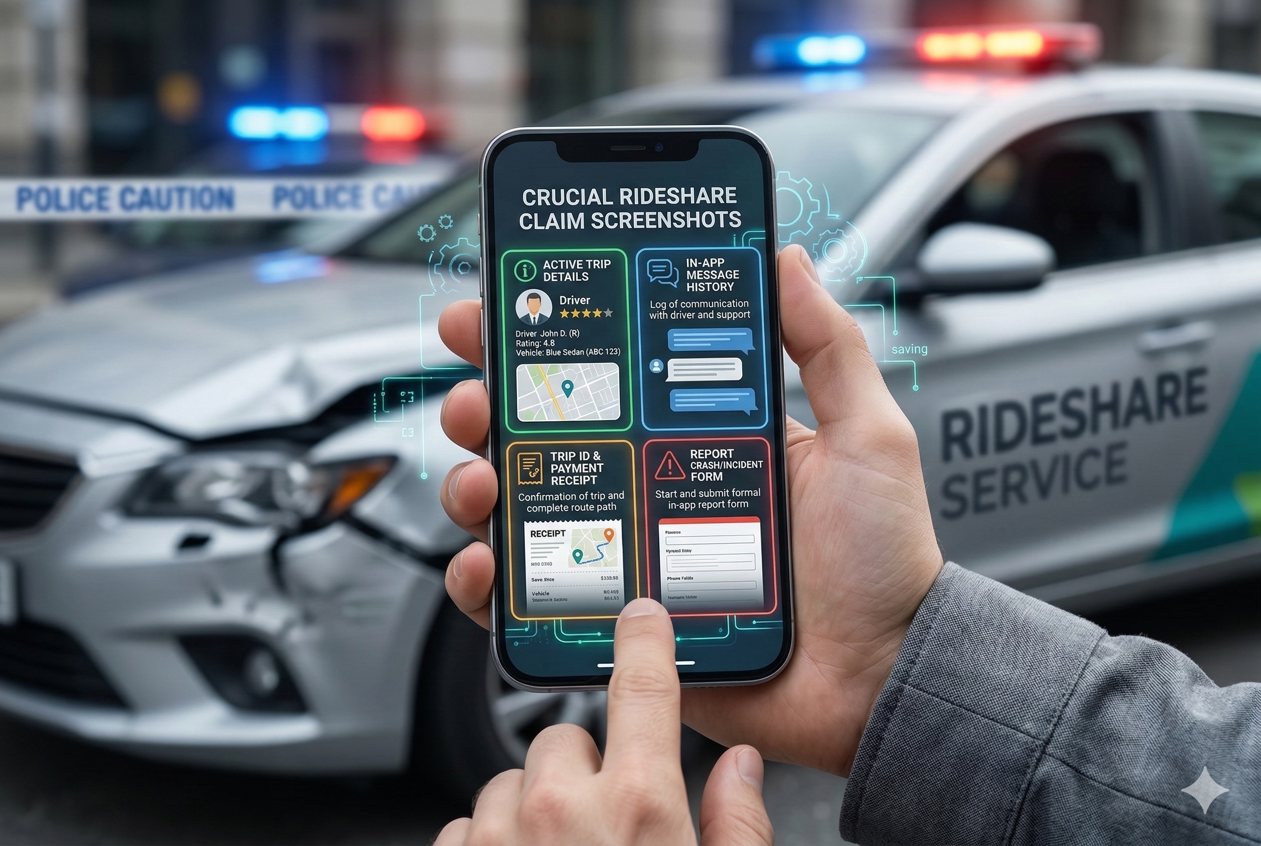 Rideshare Accident Claim