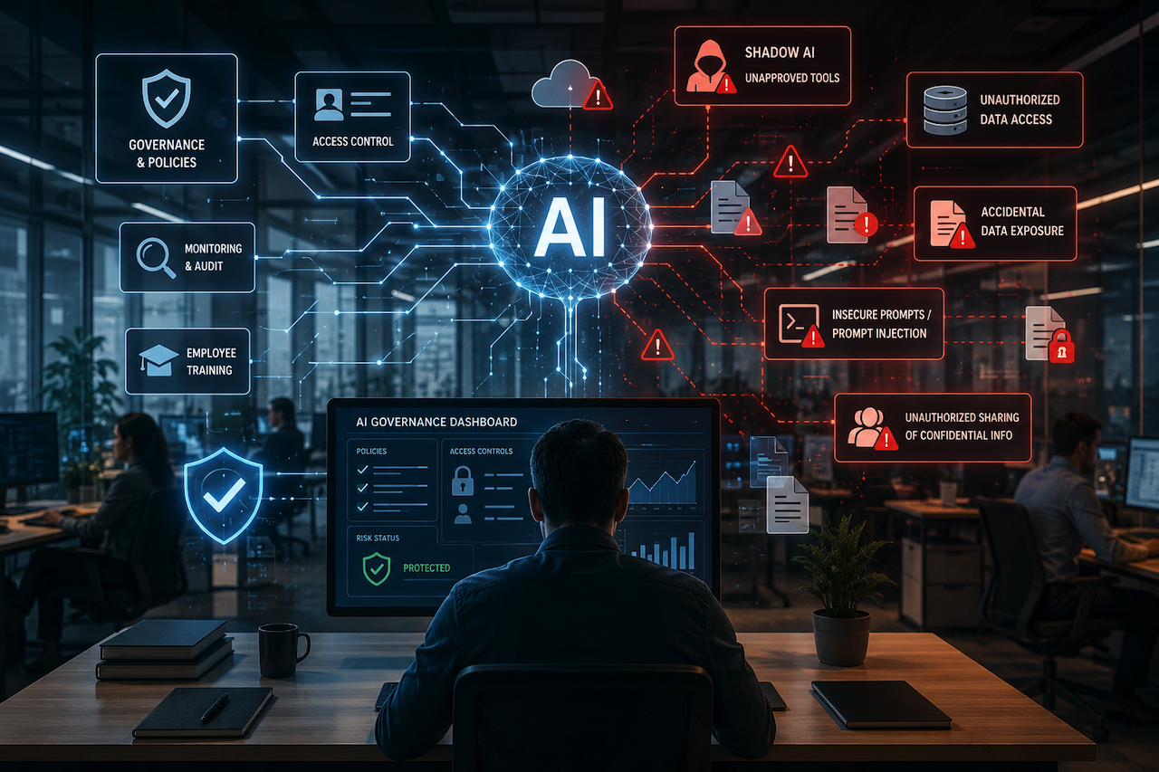AI security and data governance risks