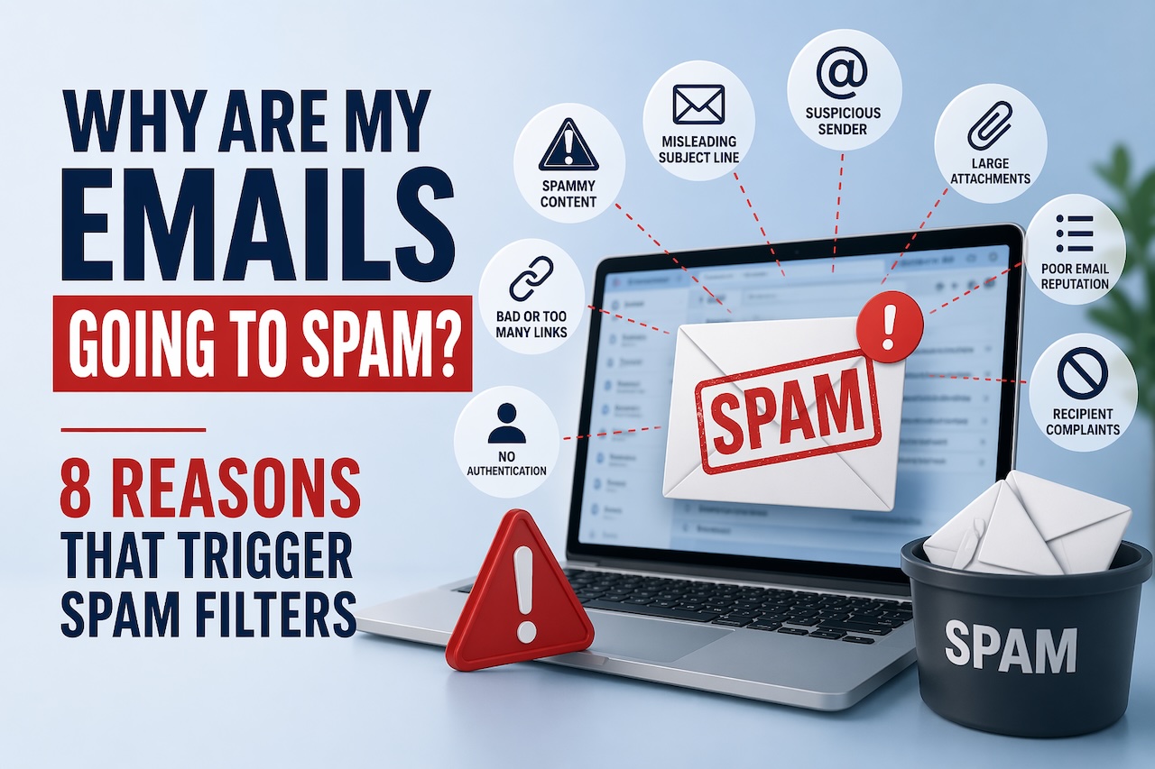 Why are emails going to Spam?