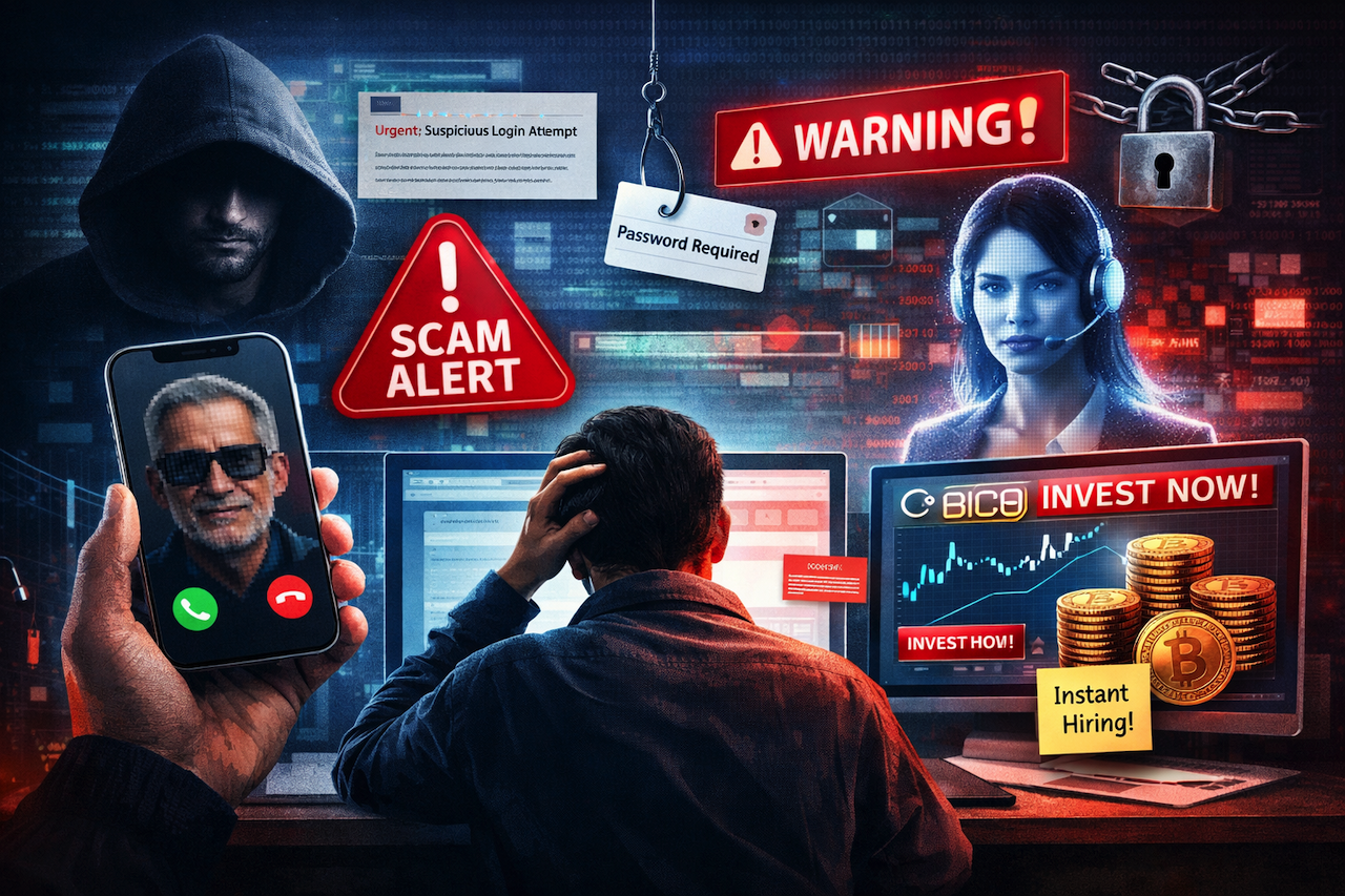 Common Online Scams