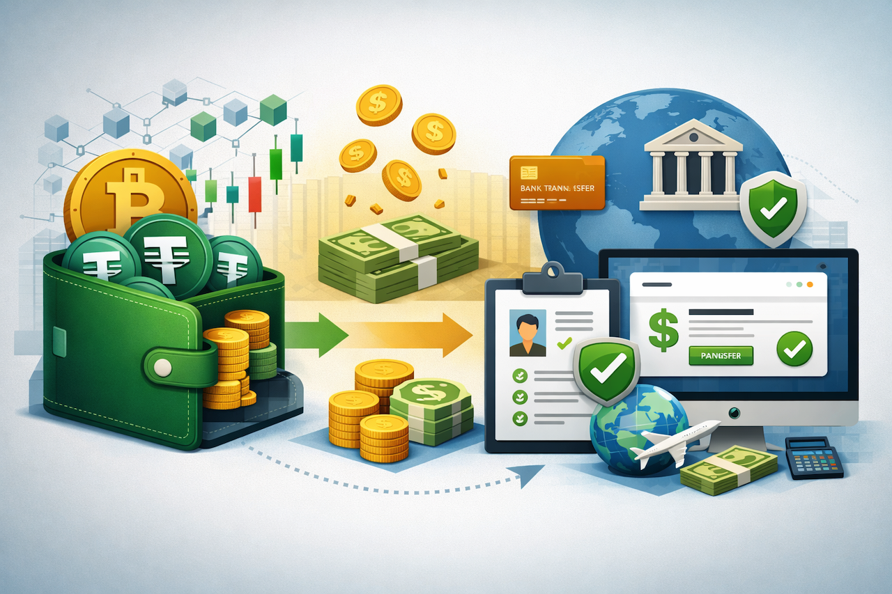 USDT to Payoneer Exchange