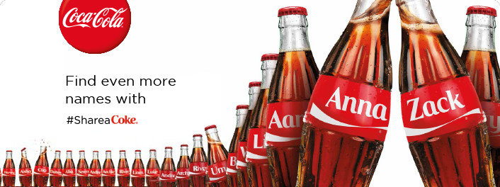 Coca Cola Share a Coke