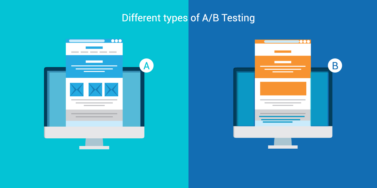 What are different types of A/B testing?