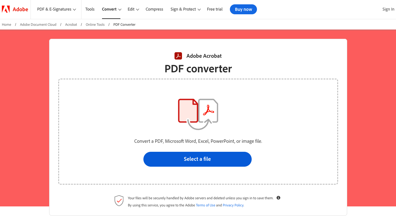 Adobe PDF Converter