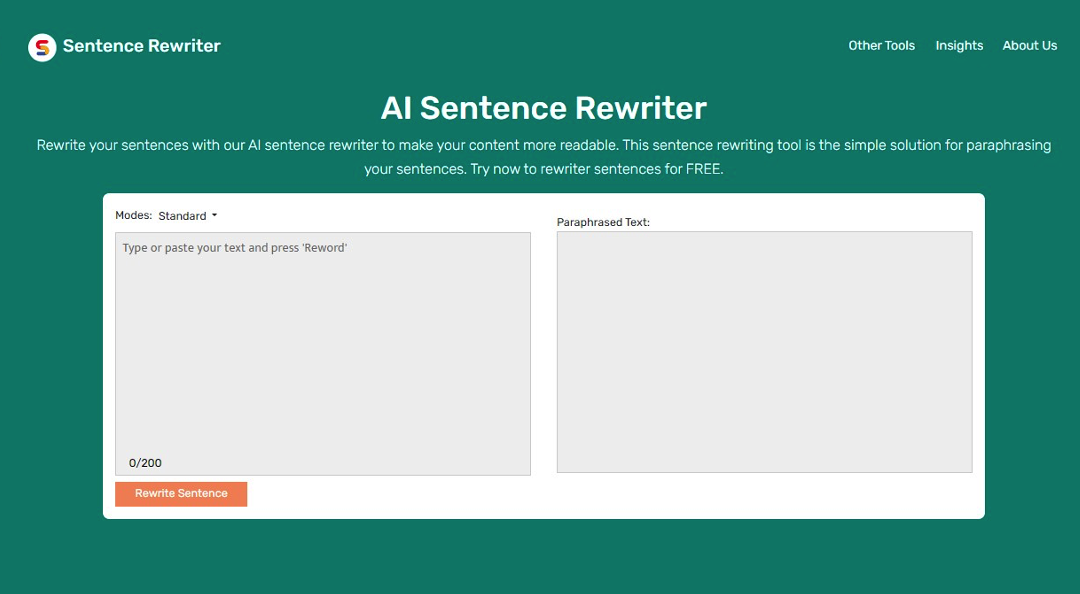AI Sentence Writer