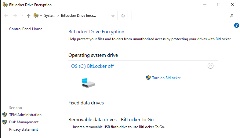 BitLocker