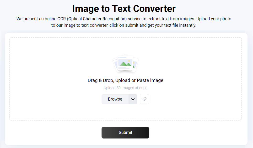 Image to Text Converter