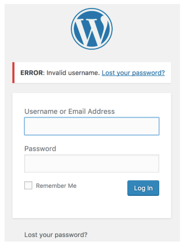 Situation of being locked out of WordPress admin