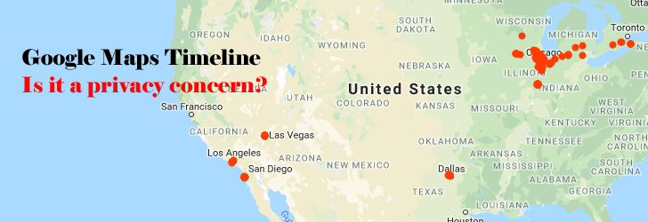 Google Maps Timeline