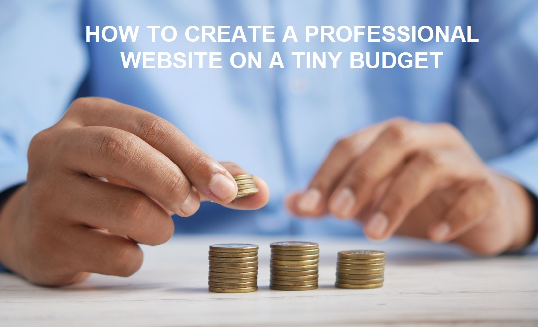 Create a Professional Website on a Tiny Budget