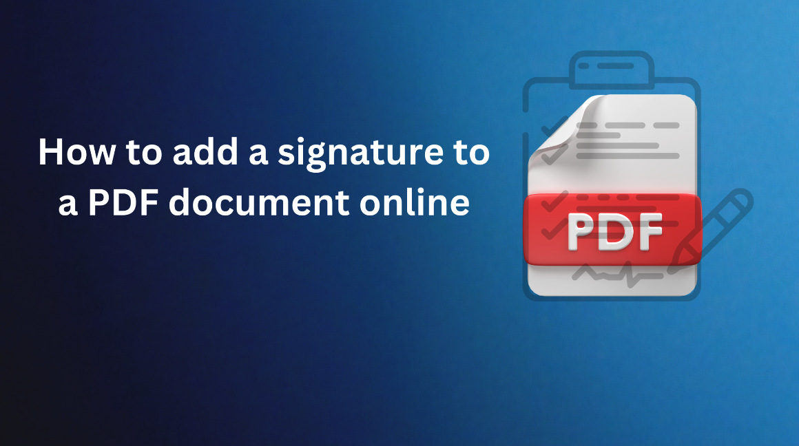Signature to PDF