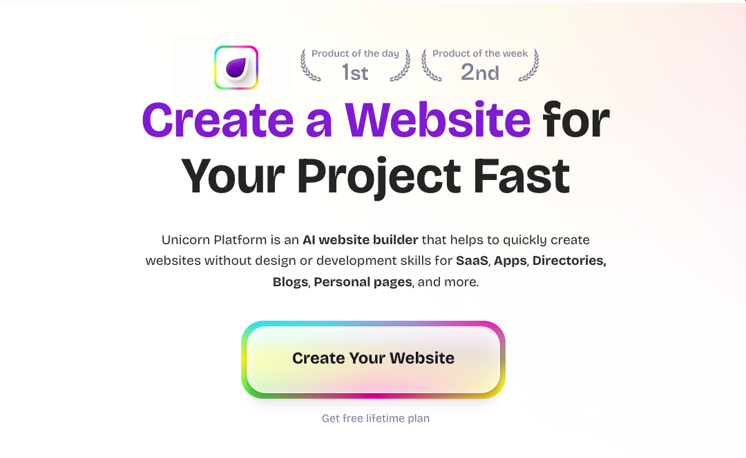 Unicorn Website Builder