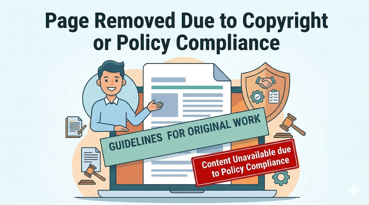 Page Removed Due to Copyright or Policy Compliance