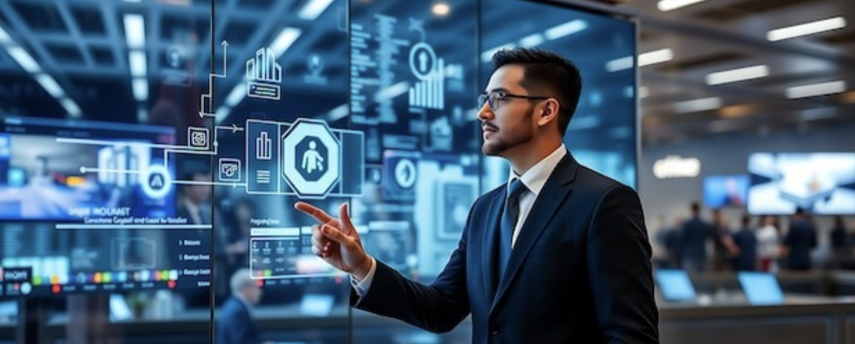 Cybersecurity and AI concept