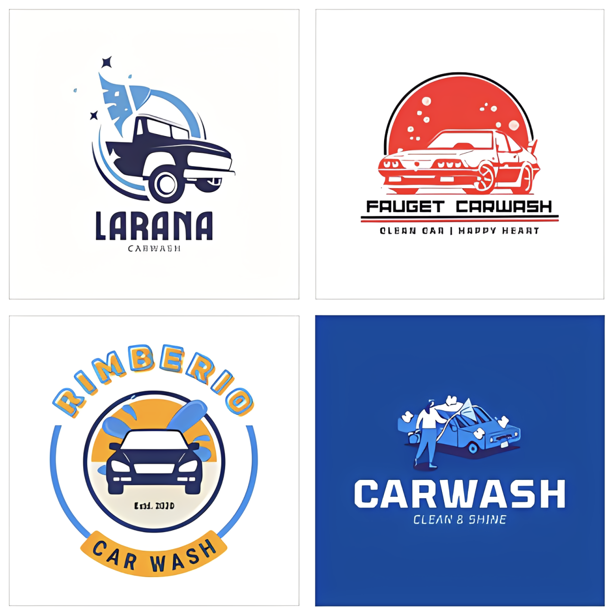 Canva sample logo templates