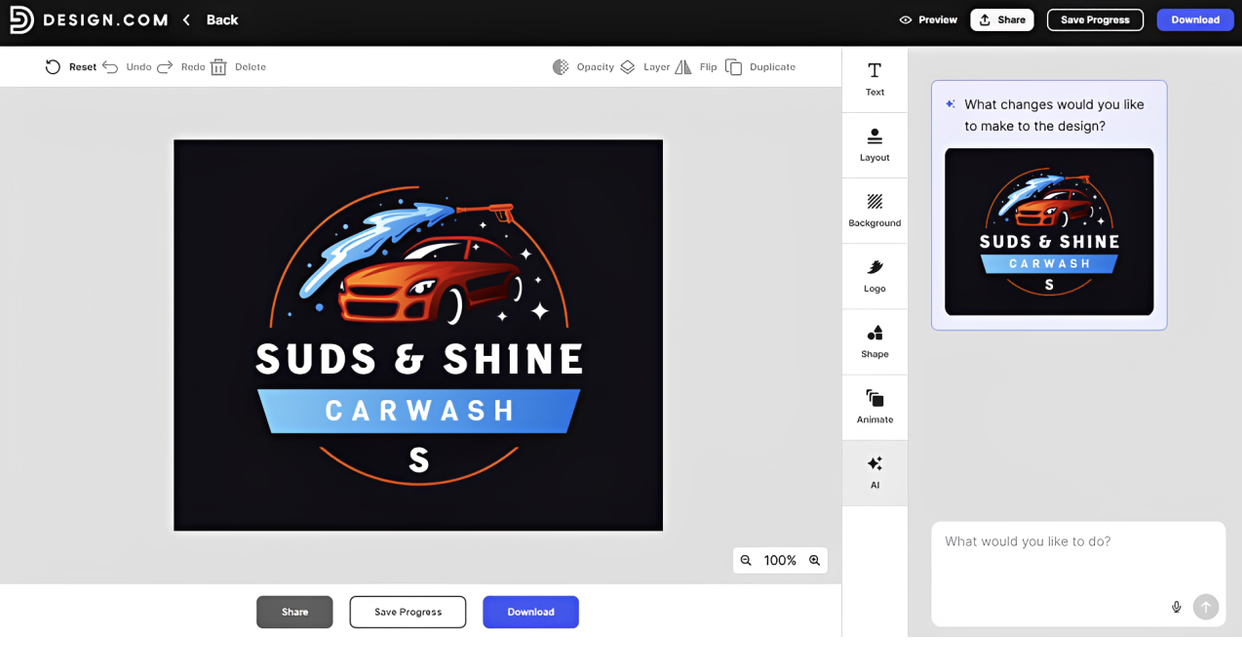 Design.com drag-and-drop